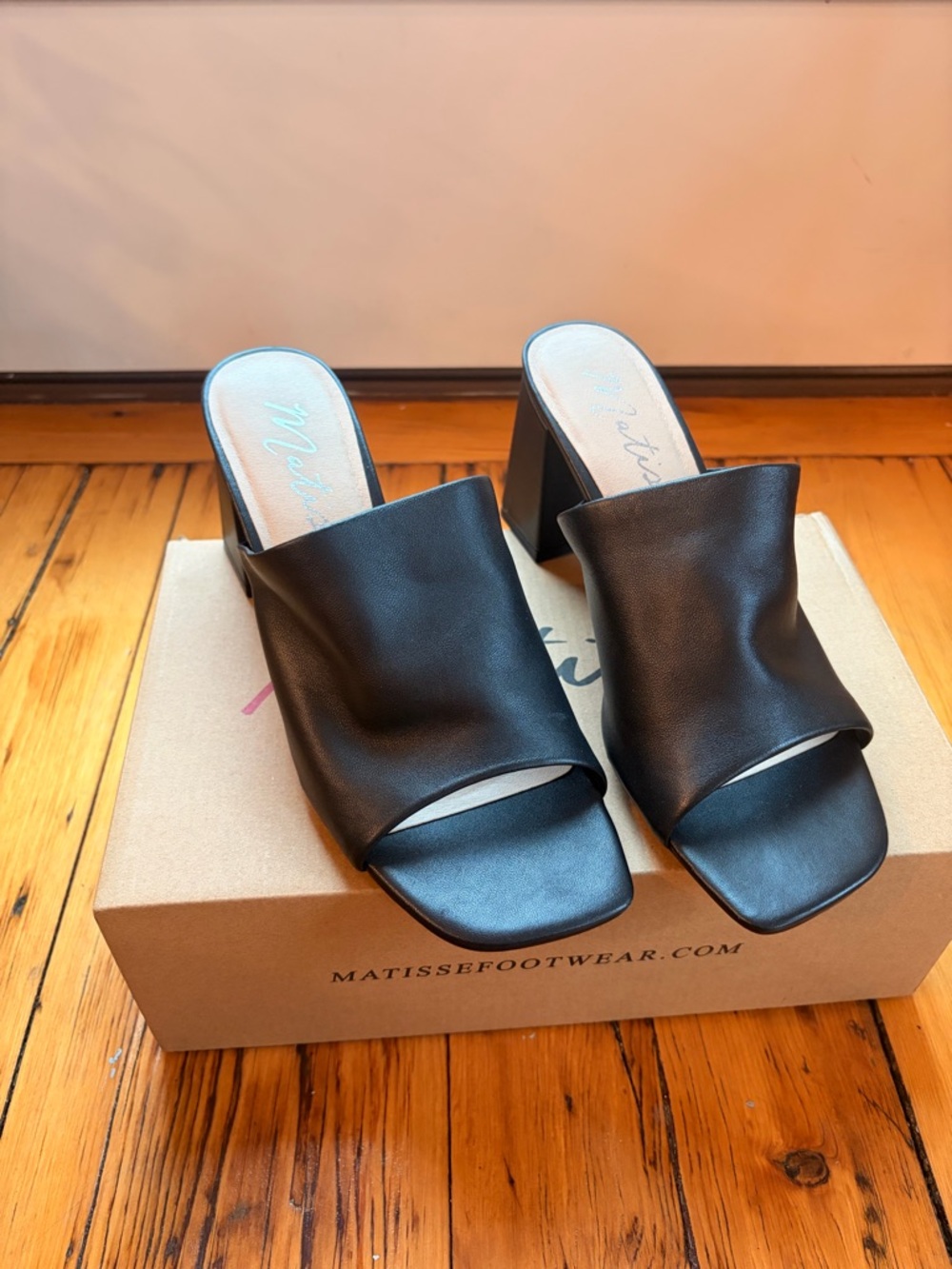 Matisse Kensington Heeled Black Sandal - Picture 6 of 8